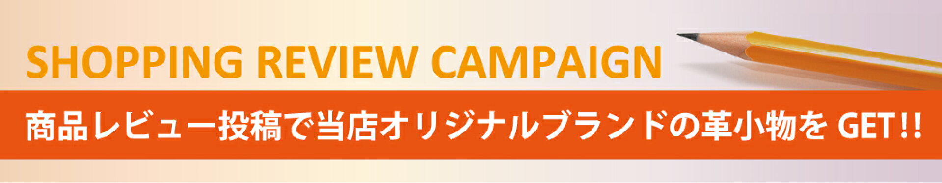 レビュー投稿特典