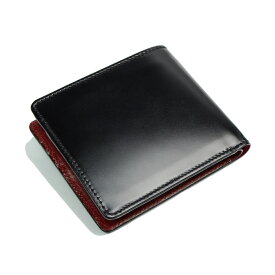 コードバンレザー 財布 二つ折り コードバン ビルフォードウォレット メンズ ビジネス 本革 馬革 人気 ブランド