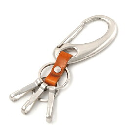 栃木レザー ドロップ型 カラビナ キーホルダー 革 キーリング カラビナ スマートキー 金具 ギフト プレゼント