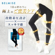 【今すぐ使える5%OFFクーポン配布中！】着圧レギンス 公式 BELMISE ベルミス スリムレギンス 単品 着圧ス…
