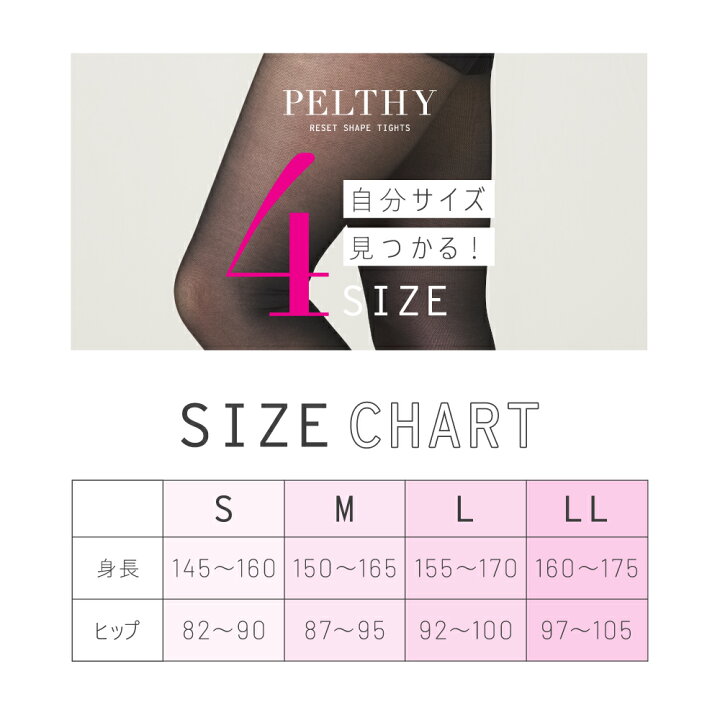 楽天市場】【7/7 10%OFF！】着圧タイツ 公式PELTHY ペルシー リセット 