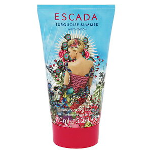 �G�X�J�[�_ �^�[�R�C�Y�T�}�[ �p�t���[���h �{�f�B���[�V���� 150ml TURQUOISE SUMMER LIMITED EDITION PERFUMED BODY LOTION ESCADA