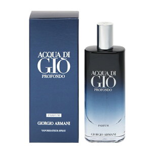 �W�����W�I �A���}�[�j ���� �����Y �A�N�A �f�B �W�I �v���t�H���h P�ESP 15ml �������� ���� �t���O�����X �v���[���g ���蕨 �M�t�g ACQUA DI GIO PROFONDO PARFUM GIORGIO ARMANI