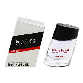 ブルーノバナーニ 香水 BRUNO BANANI ピュア マン EDT・SP 30ml 【フレグランス ギフト プレゼント 誕生日 メンズ・男性用】【PURE MAN EAU DE TOILETTE SPRAY】