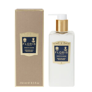 �t���[���X �z���C�g���[�Y �{�f�B���C�X�`�����C�U�[ 250ml ��������(����E����������) WHITE ROSE ENRICHED BODY MOISTURISER FLORIS LONDON
