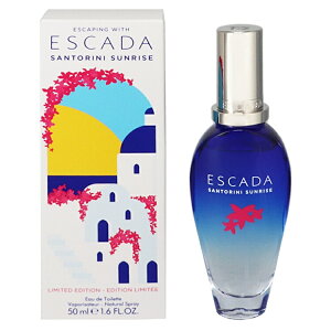 �G�X�J�[�_ ���� ���f�B�[�X �T���g���[�j �T�����C�Y EDT�ESP 50ml ��������(����E����������) ���� �t���O�����X �v���[���g ���蕨 �M�t�g SANTORINI SUNRISE ESCADA