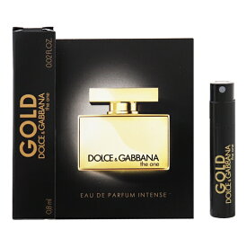 ドルチェ＆ガッバーナ 香水 DOLCE＆GABBANA ザ ワン ゴールド インテンス (チューブサンプル) EDP・SP 0.8ml 【フレグランス ギフト プレゼント 誕生日 レディース・女性用】【ザ ワン THE ONE EAU DE PARFUM SPRAY INTENSE】