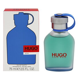 ヒューゴボス 香水 HUGO BOSS ヒューゴ ナウ EDT・SP 75ml 【あす楽 送料込み(沖縄・離島を除く)】【フレグランス ギフト プレゼント 誕生日 メンズ・男性用】【ヒューゴ HUGO NOW EAU DE TOILETTE SPRAY】