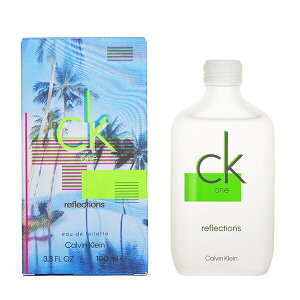 JoNC ck one  Y fB[X V[P[  tNVY EDTESP 100ml (E) v[g 蕨 Mtg CK ONE REFLECTIONS CALVIN KLEIN