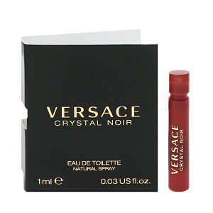 ���F���T�[�`�F ���� ������ ���f�B�[�X �N���X�^�� �m���[�� (�`���[�u�T���v��) EDT�ESP 1ml �������� ���� �t���O�����X �v���[���g ���蕨 �M�t�g CRYSTAL NOIR VERSACE