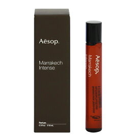 イソップ 香水 AESOP マラケッシュ インテンス パルファム ロールオン 10ml 【あす楽 送料無料】【フレグランス ギフト プレゼント 誕生日 ユニセックス・男女共用】【MARRAKECH INTENSE PARFUM ROLL ON】