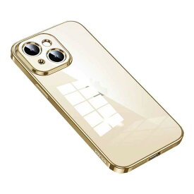 iPhone 14 ケース iPhone 14 Case iPhone 14 スマホケース A 強化ガラスフィルム付き [カラー：ゴールド] 【送料無料】【電化製品 スマートフォン iPhoneケース】