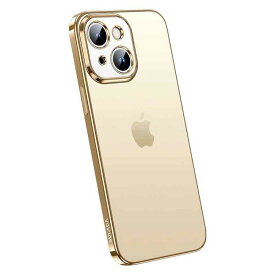 iPhone 14 ケース iPhone 14 Case iPhone 14 スマホケース B 強化ガラスフィルム付き [カラー：ゴールド] 【送料無料】【電化製品 スマートフォン iPhoneケース】