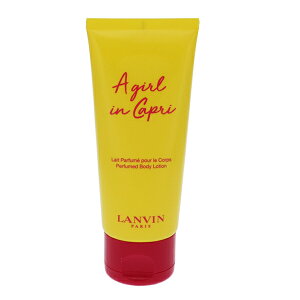 �����o�� �A �K�[�� �C�� �J�v�� �{�f�B���[�V���� 100ml A GIRL IN CAPRI PERFUMED BODY LOTION LANVIN