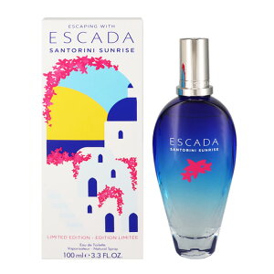 �G�X�J�[�_ ���� ���f�B�[�X �T���g���[�j �T�����C�Y EDT�ESP 100ml �������� ���� �t���O�����X �v���[���g ���蕨 �M�t�g SANTORINI SUNRISE ESCADA