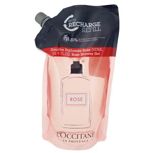 NV^ [Y V[WF (tB) 500ml (E) ϕi RX ROSE SHOWER GEL L OCCITANE