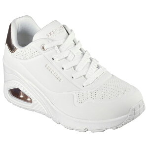 XPb`[Y Em EFbW - nC XebvX (fB[X) 23.5cm zCg #177520-WHT  Uno Wedge - HI Steps SKECHERS