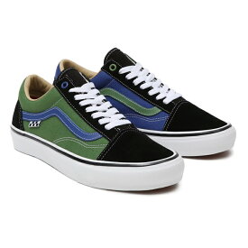 VANS 【日本未発売】バンズ スケート オールドスクール (University) [サイズ：28.5cm(US10.5)] [カラー：グリーン×ブルー] #VN0A5FCBAPE 【あす楽 送料込み(沖縄・離島を除く)】【靴 メンズ靴 スニーカー】【VANS Skate Old Skool】