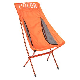 ポーラー POLeR STOWAWAY CHAIR [カラー：ORANGE] #221EQU9803-ORG 【あす楽 送料込み(沖縄・離島を除く)】【スポーツ・アウトドア アウトドア イス・テーブル・レジャーシート】