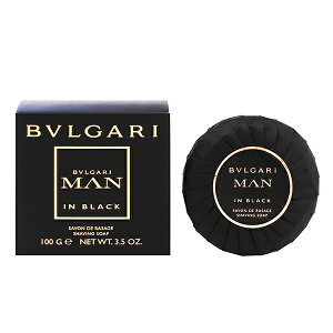 �u���K�� �}�� �C���u���b�N �V�F�[�r���O �\�[�v 100g ��������(����E����������) BVLGARI MAN IN BLACK SHAVE SOAP