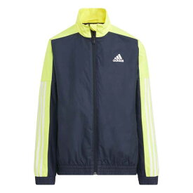 アディダス ADIDAS YB ウーブンスーツ ジュニア(上下セット) [サイズ：160cm] [カラー：レジェンドインク×ビームイエロー] #RP036-HM7126 【あす楽 送料込み(沖縄・離島を除く)】【スポーツ・アウトドア スポーツウェア・アクセサリー ジャージ】