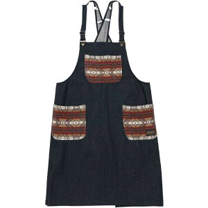 yhg j[I[o[I[Gv EBYfj MISIION TRAIL BROWN t[ #19801816-075 (E) New Overall Apron with Denim PENDLETON