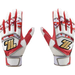 [bg obeBOOu(p) ^tU[  M(24-25cm) zCg×bh #BG14013A-1164 Tough Leather Batting Glove ZETT