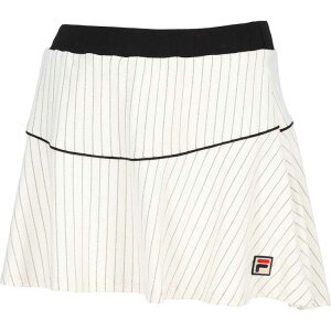 フィラ スコート(レディース) L オフホワイト #VL2721-02 送料込み(沖縄・離島を除く) FILA
