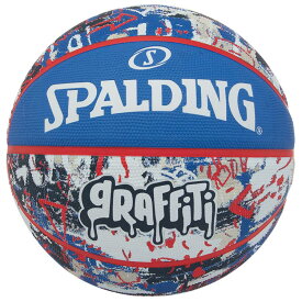 スポルディング SPALDING グラフィティ バスケットボール 7号球 [カラー：ブルー×レッド] #84-377Z 【あす楽】【スポーツ・アウトドア バスケットボール ボール】