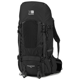 カリマー KARRIMOR クーガーエーペックス 70+ バックパック [カラー：ブラック] [サイズ：H77×W37×D26cm(70L+)] #501090-9000 【あす楽 送料無料】【スポーツ・アウトドア アウトドア バッグ】【CougarApex 70+】