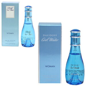 �_�r�h�t ���� ���f�B�[�X �N�[���E�H�[�^�[ �E�[�}�� EDT�ESP 50ml ���� �t���O�����X �v���[���g ���蕨 �M�t�g COOL WATER WOMAN DAVIDOFF