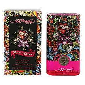 エド ハーディ 香水 ED HARDY ハーツ＆ダガーズ ウーマン EDP・SP 100ml 【あす楽 送料込み(沖縄・離島を除く)】【フレグランス ギフト プレゼント 誕生日 レディース・女性用】【ハーツ＆ダガーズ HEARTS ＆ DAGGERS EAU DE PARFUM SPRAY】