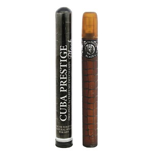 ���� �����Y �L���[�o �v���X�e�[�W �u���b�N �t�H�[���� EDT�ESP 35ml ���� �t���O�����X �v���[���g ���蕨 �M�t�g CUBA PRESTIGE BLACK FOR MEN