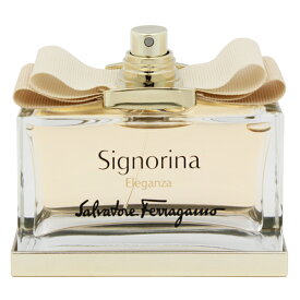 フェラガモ 香水 SALVATORE FERRAGAMO シニョリーナ エレガンツァ (テスター) EDP・SP 100ml 【あす楽 送料込み(沖縄・離島を除く)】【フレグランス ギフト プレゼント 誕生日 レディース・女性用】【シニョリーナ SIGNORINA ELEGANZA EAU DE PARFUM SPRAY TESTER】