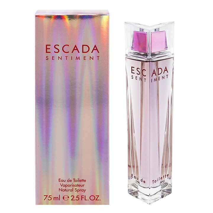 楽天市場】エスカーダ 香水 レディース センチメント EDT・SP 75ml 