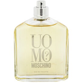 香水 MOSCHINO モスキーノ ウォモ (テスター) EDT・SP 125ml 【あす楽】【フレグランス ギフト プレゼント 誕生日 メンズ・男性用】【モスキーノ ウォモ MOSCHINO UOMO EAU DE TOILETTE SPRAY TESTER】