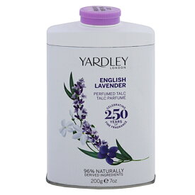 YARDLEY LONDON イングリッシュ ラベンダー パヒュームド タルク 200g 【あす楽】【フレグランス ギフト プレゼント 誕生日 ボディケア】【ENGLISH LAVENDER PERFUMED TALC】