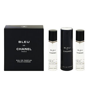 ���� �����Y �u���[ �h�D �V���l�� EDP �c�C�X�g (�Z�b�g) 20ml×3 �������� ���� �t���O�����X �v���[���g ���蕨 �M�t�g BLEU DE CHANEL TRAVEL AND TWO REFILLS