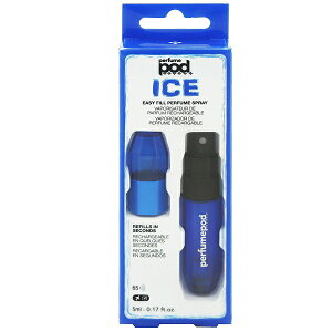 ���� �p�t���[���|�b�h �A�C�X �u���[ 5ml �v���[���g ���蕨 �M�t�g POD ICE EASY FILL PERFUME BLUE PERFUME POD