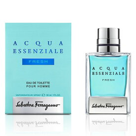 フェラガモ 香水 SALVATORE FERRAGAMO アクア エッセンツィアーレ フレッシュ EDT・SP 30ml 【フレグランス ギフト プレゼント 誕生日 メンズ・男性用】【アクア エッセンツィアーレ ACQUA ESSENZIALE FRESH EAU DE TOILETTE POUR HOMME SPRAY】