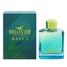 ホリスター 香水 HOLLISTER ウェーブ 2 フォーヒム EDT・SP 100ml 【あす楽 送料込み(沖縄・離島を除く)】【フレグランス ギフト プレゼント 誕生日 メンズ・男性用】【WAVE 2 FOR HIM EAU DE TOILETTE SPRAY】