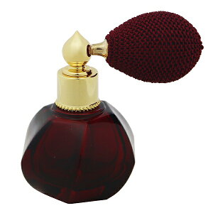 ヒロセ アトマイザー 香水 卓上バルブアトマイザー 蕾(TUBOMI) 28239 ダークレッド 15ml プレゼント 贈り物 ギフト HIROSE ATOMIZER