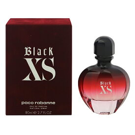 パコラバンヌ 香水 PACO RABANNE ブラック エクセス フォーハー EDP・SP 80ml 【あす楽 送料無料】【フレグランス ギフト プレゼント 誕生日 レディース・女性用】【エクセス BLACK XS FOR HER EAU DE PARFUM SPRAY】