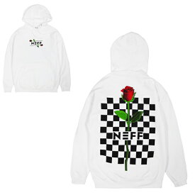 ネフ NEFF CHECKS ROSE HOODIE [サイズ：S] [カラー：WHITE] #19H41005 【あす楽】【衣料品・布製品・服飾用品 衣料品 メンズ用】