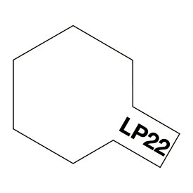 TAMIYA タミヤカラー ラッカー塗料 LP-22 フラットベース 10ml 【あす楽】【玩具 プラモデル 工具・材料】【LACQUER PAINT LP-22 FLAT BASE】