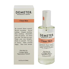 ディメーター 香水 DEMETER クリーンスキン EDC・SP 120ml 【あす楽 送料込み(沖縄・離島を除く)】【フレグランス ギフト プレゼント 誕生日 ユニセックス・男女共用】【クラシックラベル CLEAN SKIN COLOGNE SPRAY】