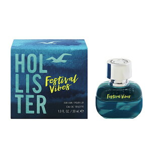 �z���X�^�[ ���� �����Y �t�F�X�e�B�o�� �t�H�[�q�� EDT�ESP 30ml ��������(����E����������) ���� �t���O�����X �v���[���g ���蕨 �M�t�g FESTIVAL VIBES FOR HIM HOLLISTER