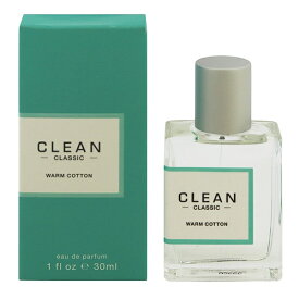 クリーン 香水 CLEAN クラシック ウォームコットン EDP・SP 30ml 【あす楽】【フレグランス ギフト プレゼント 誕生日 レディース・女性用】【CLASSIC WARM COTTON EAU DE PARFUM SPRAY】