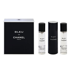 ���� �����Y �u���[ �h�D �V���l�� EDT �c�C�X�g (�Z�b�g) 20ml×3 �������� ���� �t���O�����X �v���[���g ���蕨 �M�t�g BLEU DE CHANEL TRAVEL AND TWO REFILLS