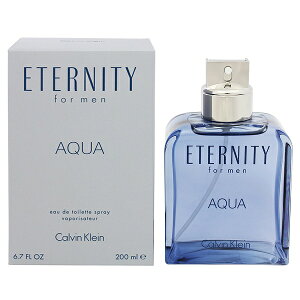 JoNC  Y G^jeB ANA tH[ EDTESP 200ml (E)  tOX v[g 蕨 Mtg ETERNITY FOR MEN AQUA CALVIN KLEIN